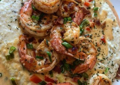 The Bussdown Soul Food Truck's The New Orleans - Shrimp and Grits
